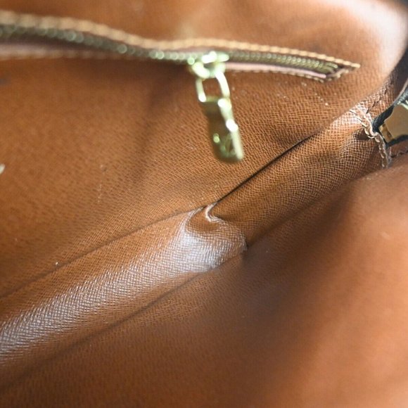 LOUIS VUITTON Marly Dragonne GM Clutch Hand Bag Monogram Brown M51825 09FA400 - Picture 3 of 15